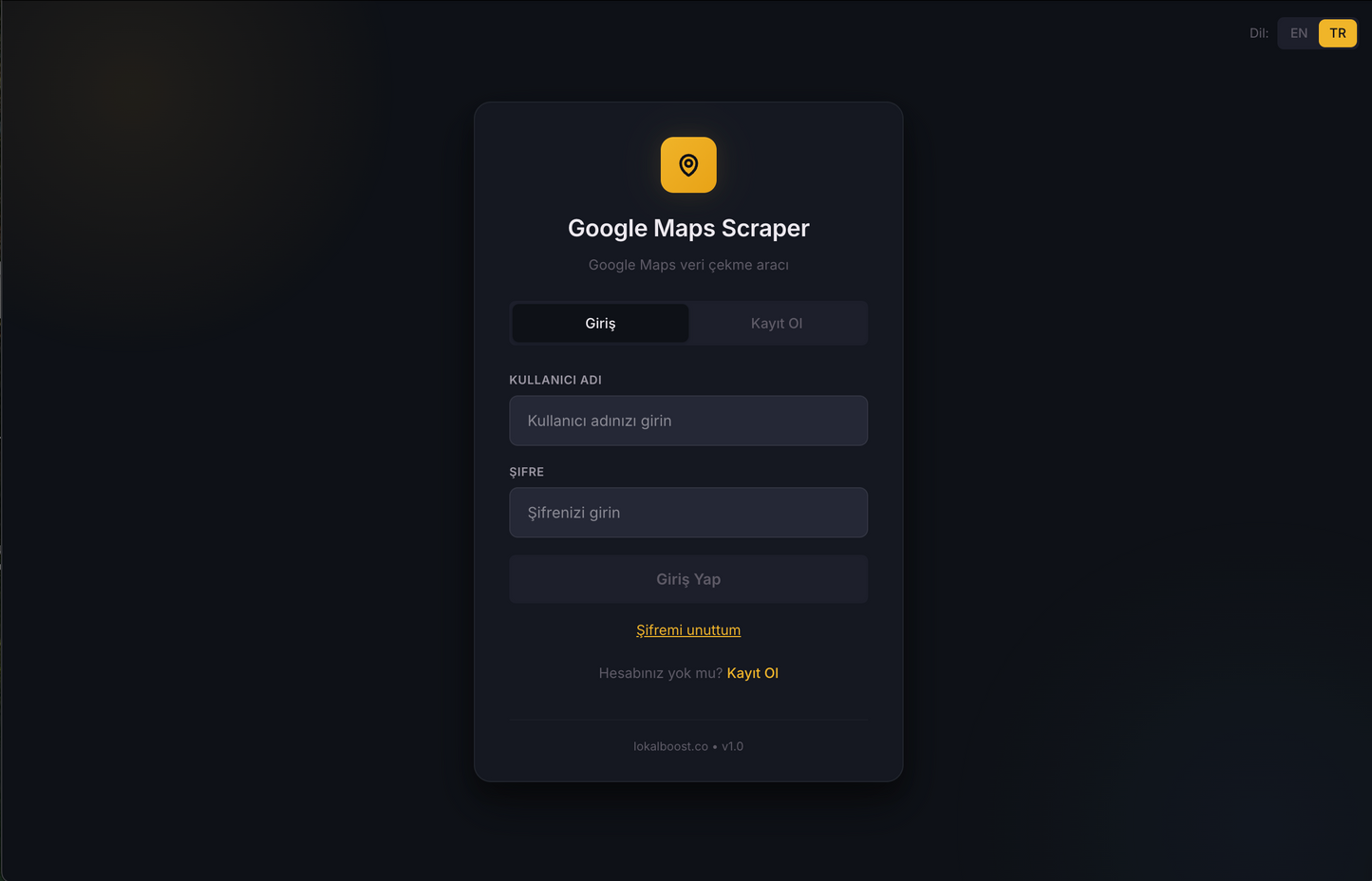 LokalBoost Maps Scraper